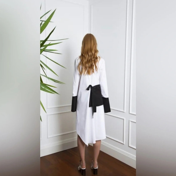 ! mirimalist YingYang Shirt Dress small - Picture 2 of 12